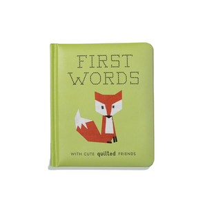 First Words with Cute Quilted Friends Board Book