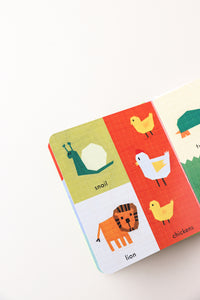 First Words with Cute Quilted Friends Board Book