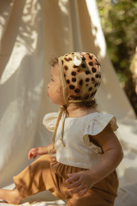 Cheetah Bonnet Silk-Lined