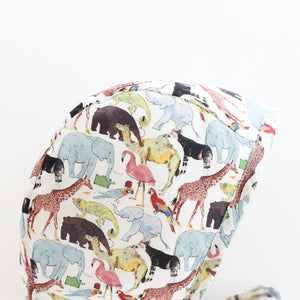 Animalia Bonnet Cotton-Lined Made with Liberty® Fabric