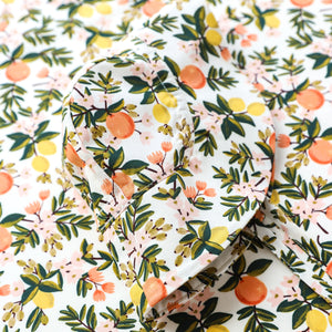 Citrus Floral Sunbonnet Made with Rifle Paper Co.® Fabric