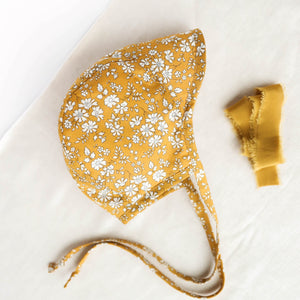 Brimmed Buttercup Bonnet Cotton-Lined Made with Liberty® Fabric
