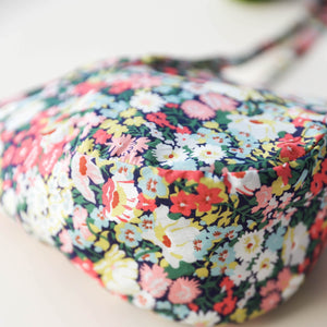 Wild Poppy Bonnet Silk-Lined Made with Liberty® Fabric
