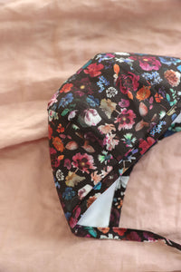 Midnight Floral Edit Bonnet Cotton-Lined Made with Liberty® Fabric