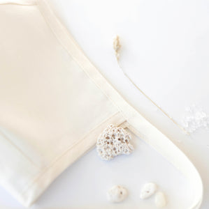 Practically Perfect Ivory Linen Bonnet Cotton-Lined